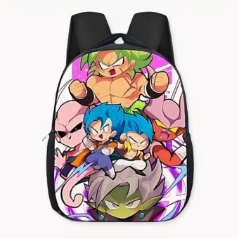 Carino lo zaino di Dragon Ball Super. Di buona qualità e molto alla moda.