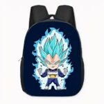 Zaino Dragon Ball Z Vegeta blu livello saiyan. Di buona qualità e molto alla moda.