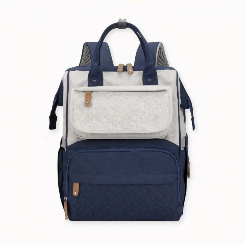 Non c'è bisogno di destreggiarsi tra il suo bambino e tutte le sue cose quando è in viaggio! Questo zaino impermeabile multifunzionale per la mamma è stato progettato pensando alla comodità. Dispone di un ampio spazio per le carrozzine, in modo da poter portare facilmente con sé tutto ciò di cui ha bisogno, mantenendo le mani libere.