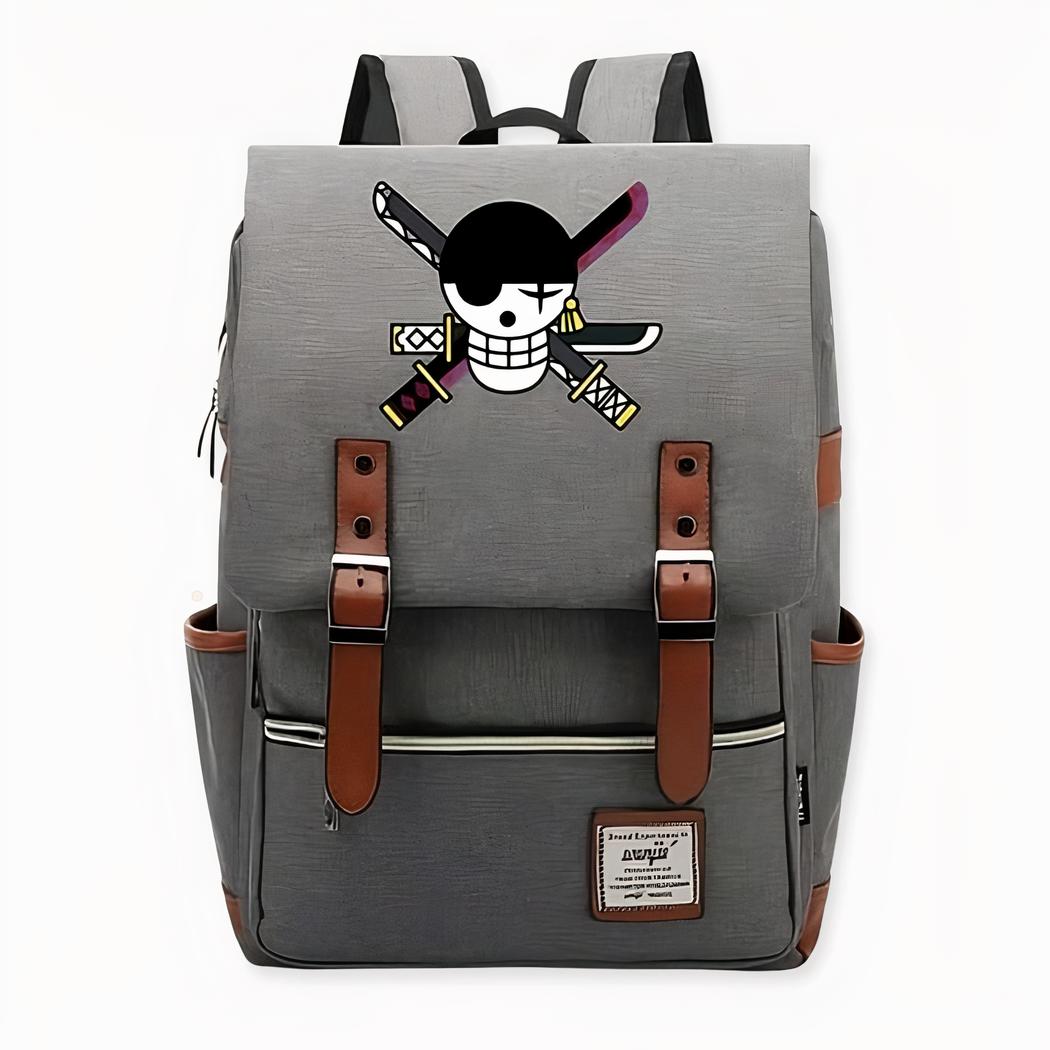 Zaino vintage One Piece per bambini, di buona qualità e molto trendy.