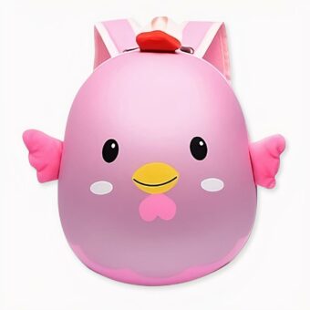 Zaino lillipuziano per pulcini rosa. Di buona qualità e molto trendy.