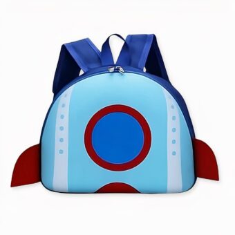 Zaino rigido lillipuziano per bambini rockettari. Di buona qualità e molto alla moda.