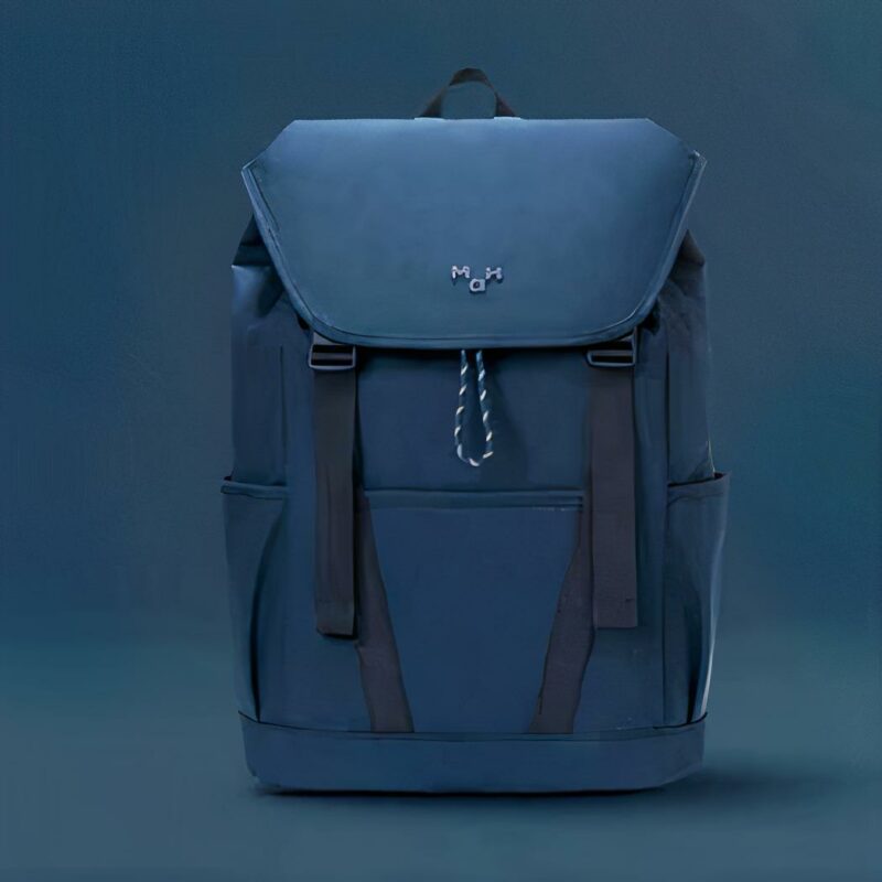 Zaino ergonomico impermeabile di grande capacità blu