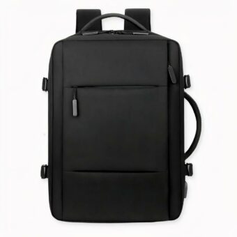 Dica addio al mal di schiena e alle spalle tese! Questo zaino da viaggio ergonomico nero semplice è stato progettato pensando al suo comfort. Ha un innovativo design ergonomico che distribuisce il peso in modo uniforme sulla schiena e sui fianchi, in modo da poterlo portare senza dolore. Lo zaino è realizzato con materiali robusti e impermeabili, perfetti per qualsiasi avventura. Le cinghie sono regolabili, in modo da poter personalizzare la vestibilità in base alle sue esigenze. E se si stanca di portarlo sulla schiena, può sempre utilizzare la maniglia laterale per trasportarlo come una valigetta. Questo zaino è perfetto per tutti coloro che vogliono viaggiare comodamente e a mani libere!