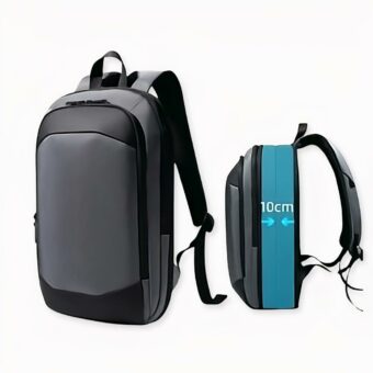 Zaino moderno multifunzionale per computer portatile, di buona qualità e molto trendy.