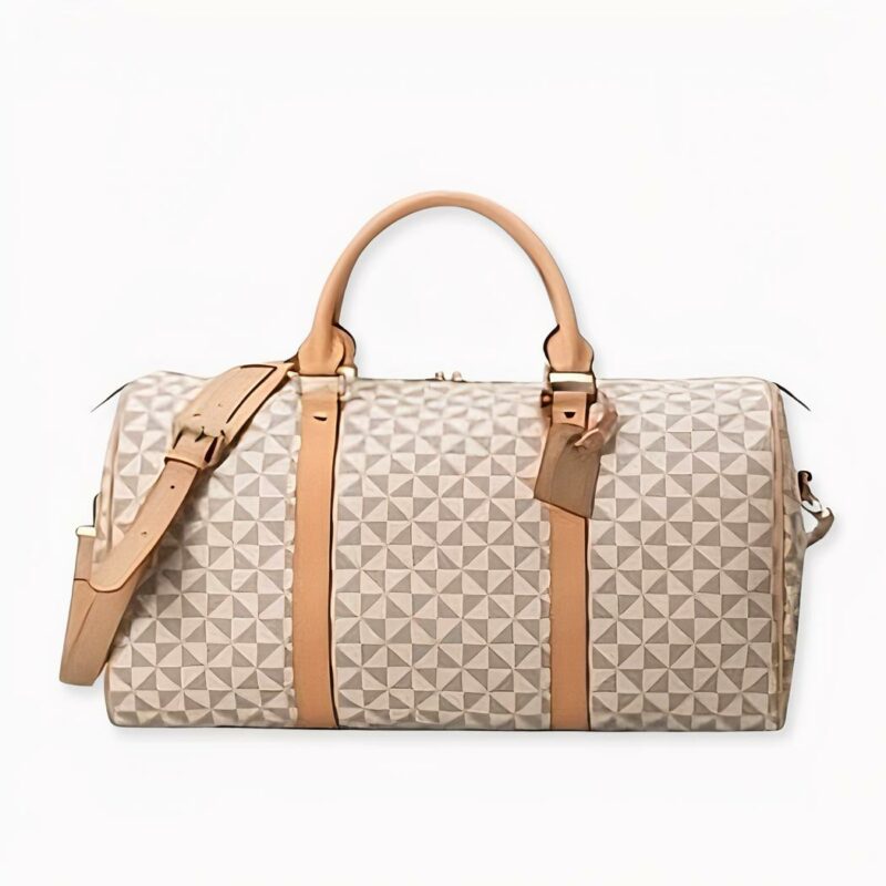 Borsa da viaggio impermeabile moderna da uomo in similpelle