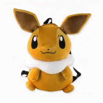 Adorerà questo zaino di peluche Pokémon Evoli - il suo bambino sarà felicissimo di averlo come compagno. Con il suo aspetto simpatico e il lato in morbido peluche, sarà ideale per trasportare le piccole necessità della vita quotidiana. Incoraggi il suo bambino a vivere avventure come Sacha e i suoi fedeli amici.