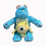 Zaino per bambini in peluche a forma di personaggio del film Monsters Academy, con una tasca a forma di ciclope sul davanti. Ha una capacità di meno di 20 litri