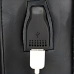 Zaino da uomo con ricarica USB