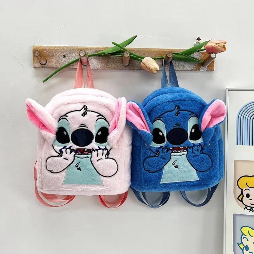 Zaino peluche Stitch con orecchie carine