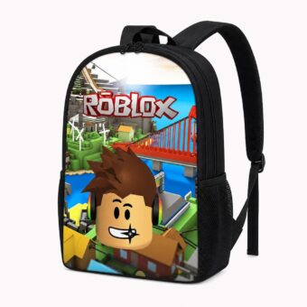 Zaino Roblox per bambini, vista frontale