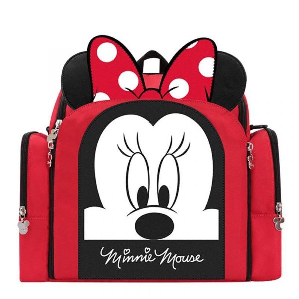 Borsa Per Pannolini Mickey - Rossa - Minnie Mouse Mickey The Mouse