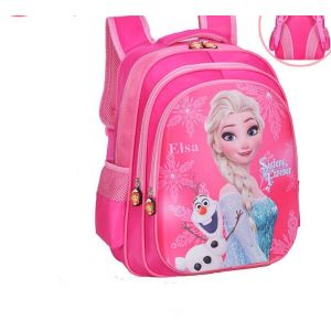 Borsa scolastica Disney Elsa per ragazze - Rosa, S - Frozen Elsa