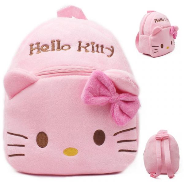 Zaino Di Peluche Hello Kitty Per Bambini - Rosa - Borsa Messenger